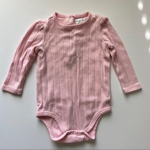 Ralph Lauren Pink baby bodysuit 3-6 months
